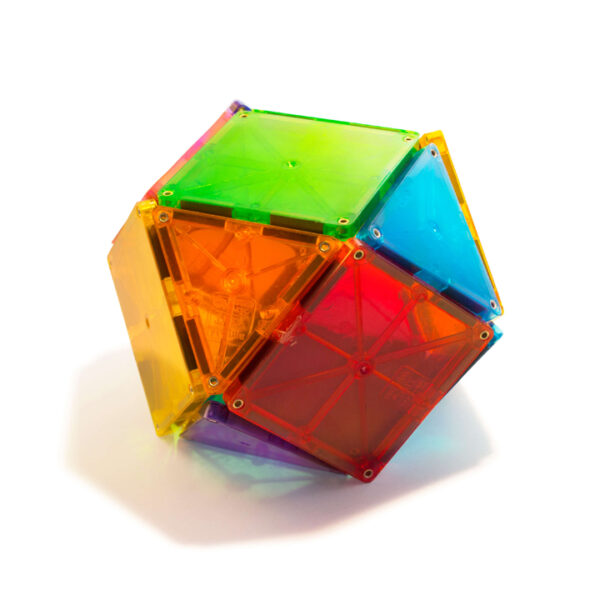 Magna-Tiles - Clear Colors - 32-delig - Afbeelding 4