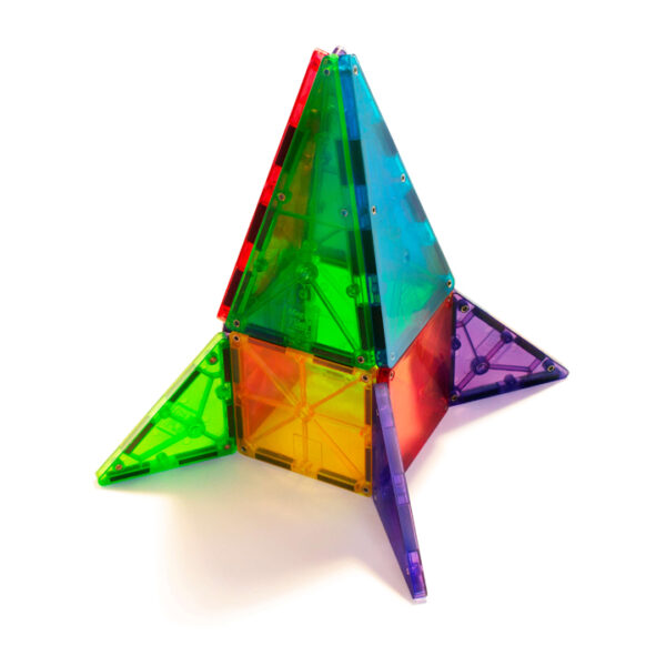 Magna-Tiles - Clear Colors - 32-delig - Afbeelding 5