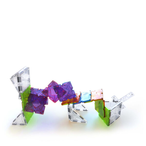 Magna-Tiles - Clear Colors - Freestyle 40-delig - Afbeelding 6
