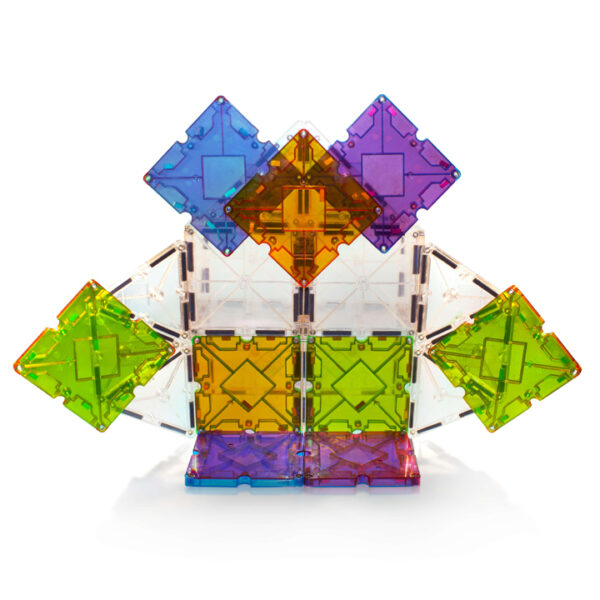 Magna-Tiles - Clear Colors - Freestyle 40-delig - Afbeelding 5