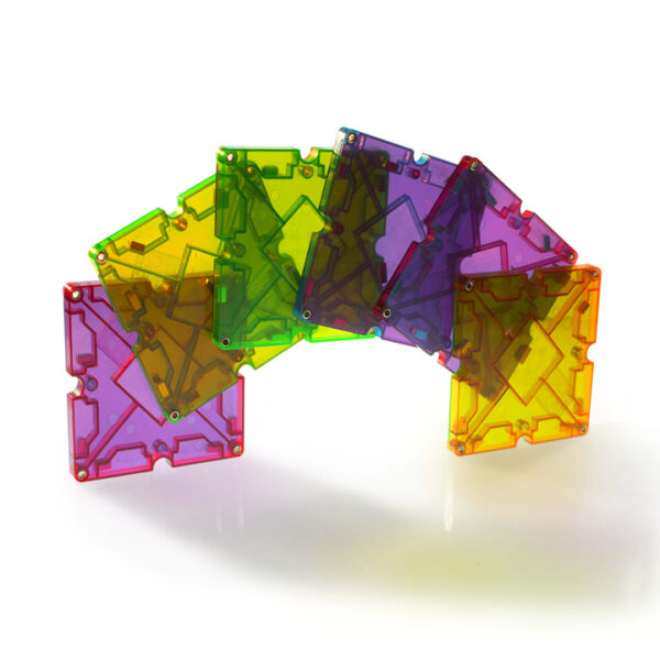 Magna-Tiles - Clear Colors - Freestyle 40-delig - Afbeelding 4