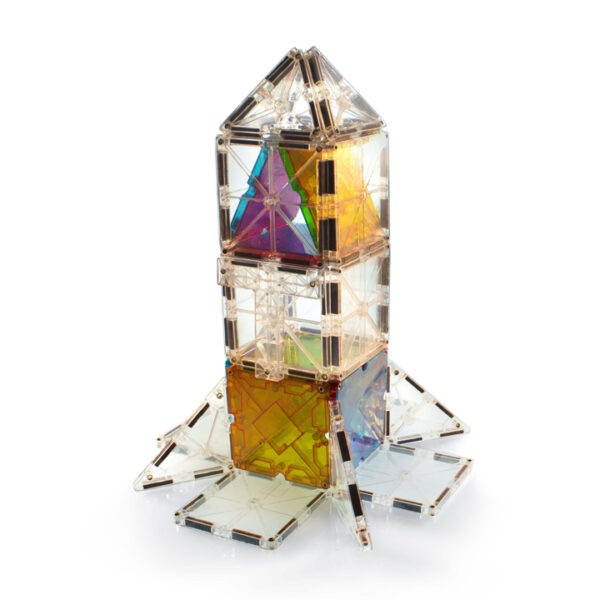 Magna-Tiles - Clear Colors - Freestyle 40-delig - Afbeelding 3