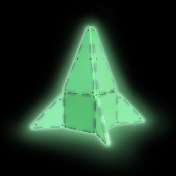 Magna-Tiles - Glow In The Dark - 16-delig - Afbeelding 4