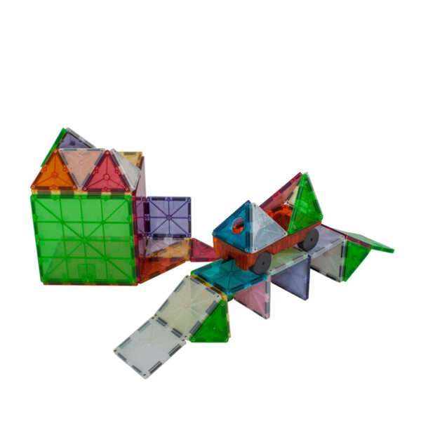Magna-Tiles - Frost Colors - Grand Prix 50-delig - Afbeelding 8