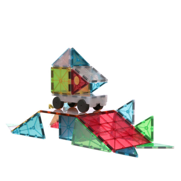 Magna-Tiles - Frost Colors - Grand Prix 50-delig - Afbeelding 6