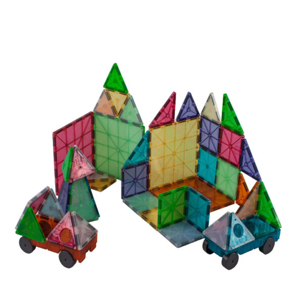 Magna-Tiles - Frost Colors - Grand Prix 50-delig - Afbeelding 4