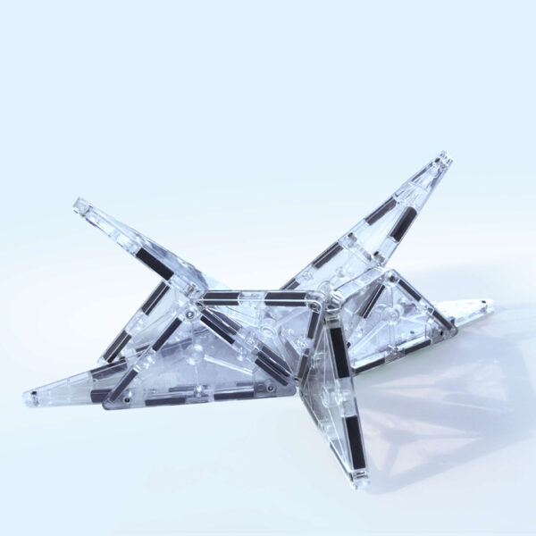 Magna-Tiles - Clear Ice - 16-delig - Afbeelding 6