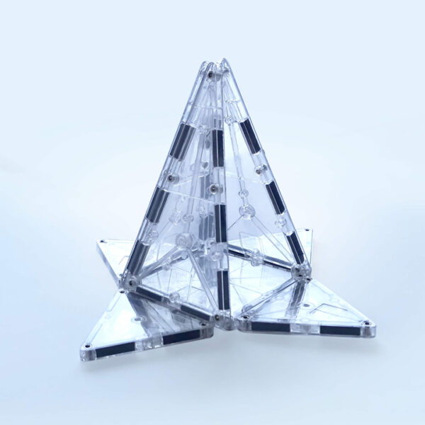 Magna-Tiles - Clear Ice - 16-delig - Afbeelding 3