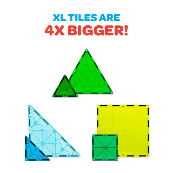Magna-Tiles - Dino World XL - 50-delig - Afbeelding 5