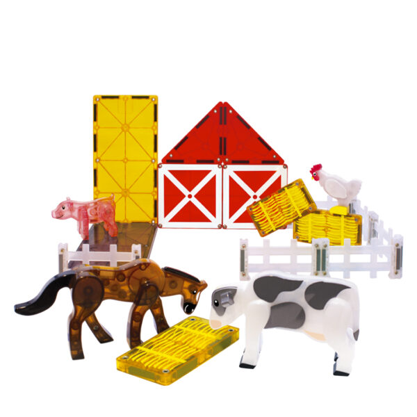 Magna-Tiles - Farm Animals - 25-delig - Afbeelding 2