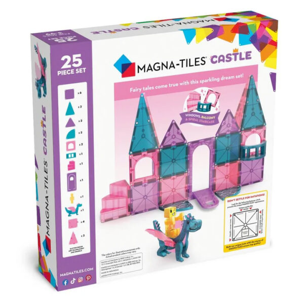 Magna-Tiles - Castle - 25-delig - Afbeelding 4