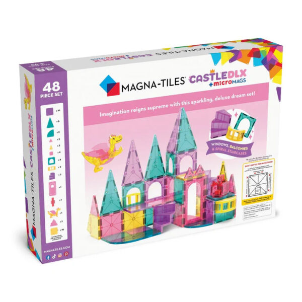 Magna-Tiles - Castle Deluxe - 48-delig - Afbeelding 4