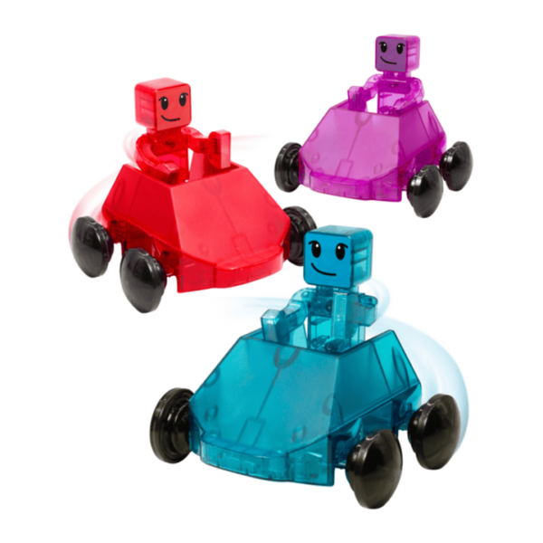 Magna-Tiles - Dashers - 6-delig - Afbeelding 3